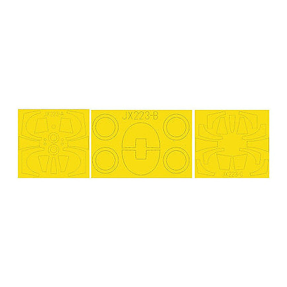 eduard jx223 1 32 mask tf 104g tface canopy mask set for itl