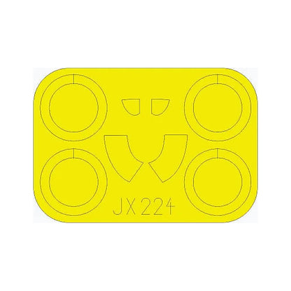 eduard jx224 1 32 mask i16 type 29 for icm canopy mask set