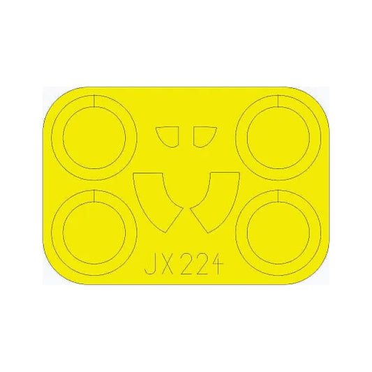 eduard jx224 1 32 mask i16 type 29 for icm canopy mask set