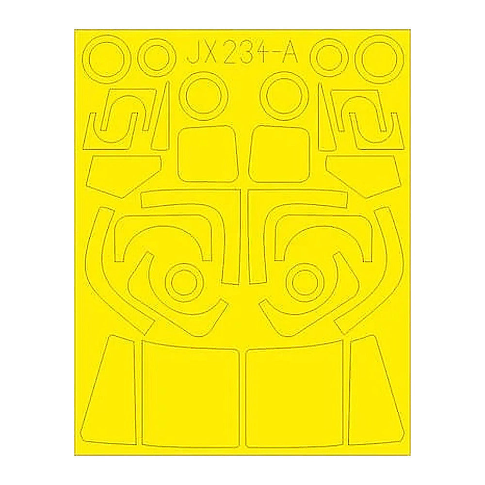 eduard jx234 1 32 mask lynx mk 8 tface canopy mask set for revell