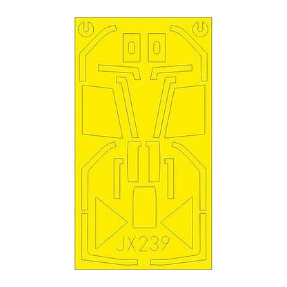 eduard jx239 1 32 mask fw190a8 r2 for rmg canopy mask set