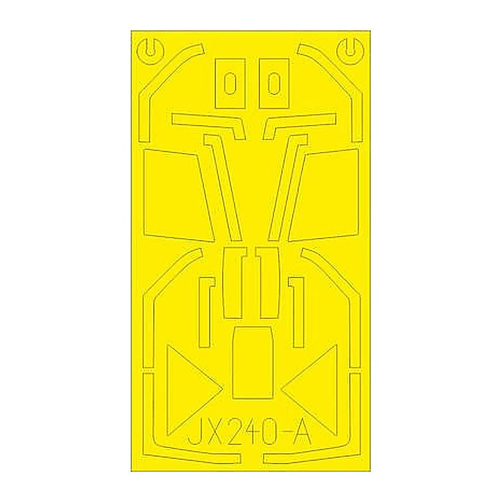 eduard jx240 1 32 mask fw 190a 8 r2 tface canopy mask set for revell