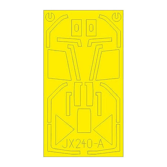eduard jx240 1 32 mask fw 190a 8 r2 tface canopy mask set for revell