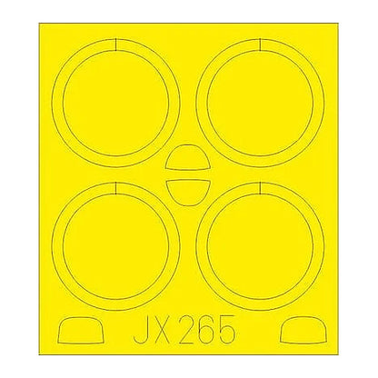 eduard jx265 1 32 mask fokker dr i for men canopy mask set