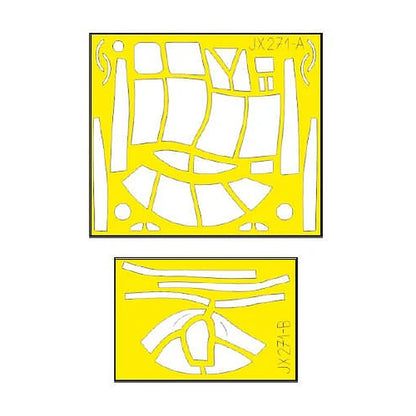 eduard jx271 1 32 mask a 26c invader for hbb canopy mask set