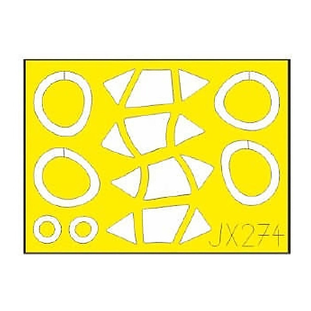 eduard jx274 1 32 mask pt13 kaydet for rod canopy mask set