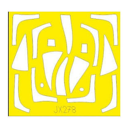 eduard jx278 1 32 mask f 100c tface canopy mask set for trp