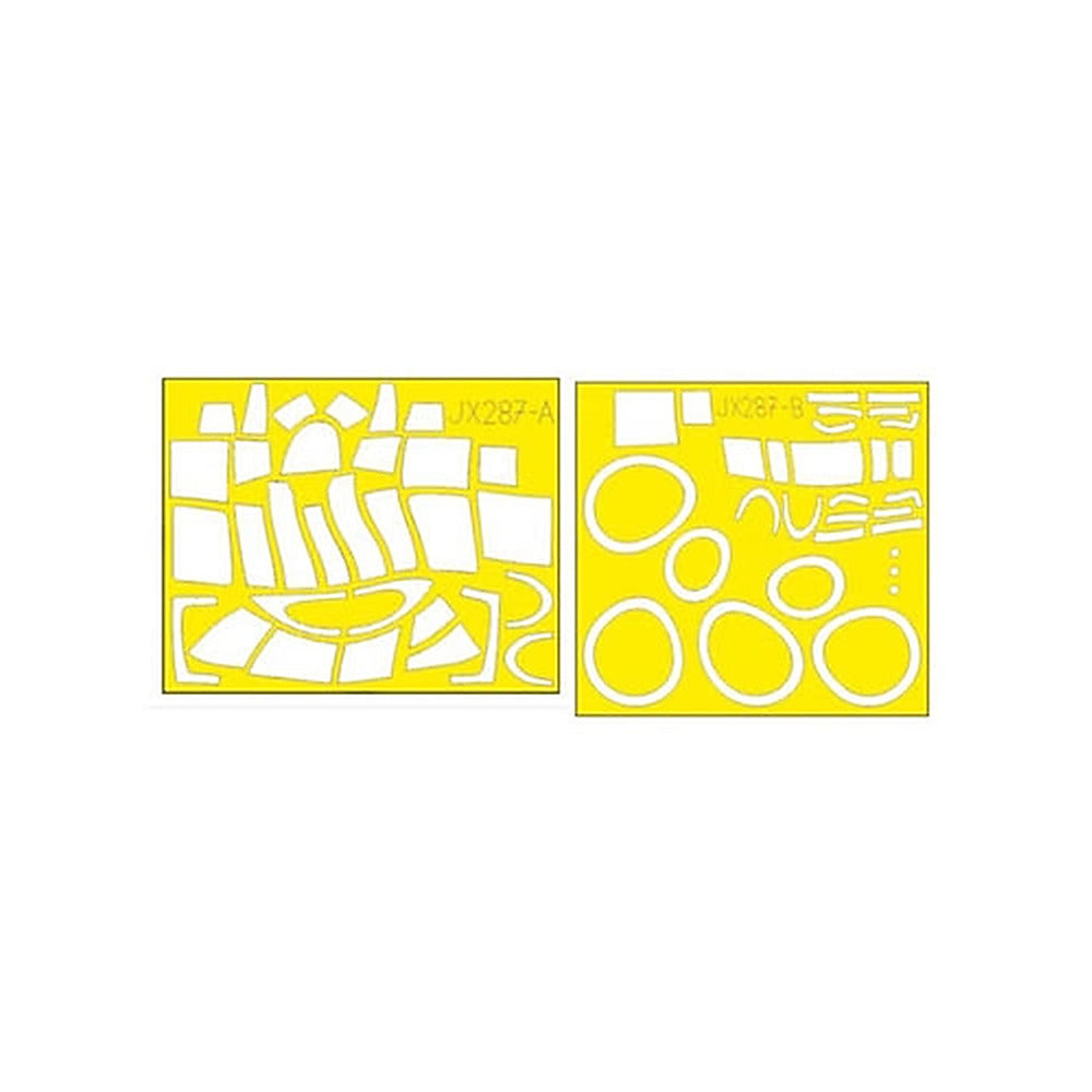 eduard jx287 1 32 mask b 25h for hkm canopy mask set