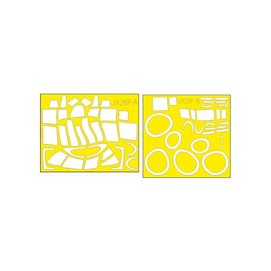 eduard jx287 1 32 mask b 25h for hkm canopy mask set