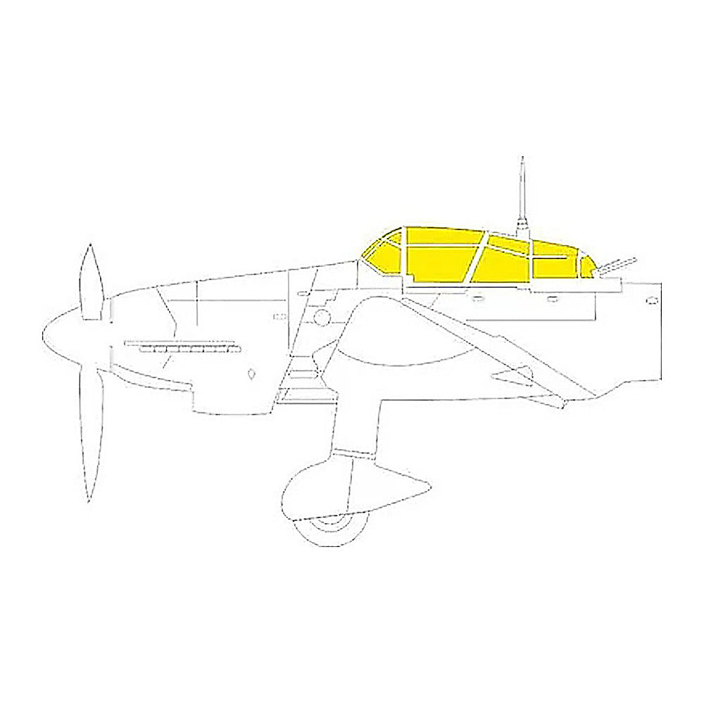 eduard jx296 1 35 mask ju 87g 1 2 tface canopy mask set for border
