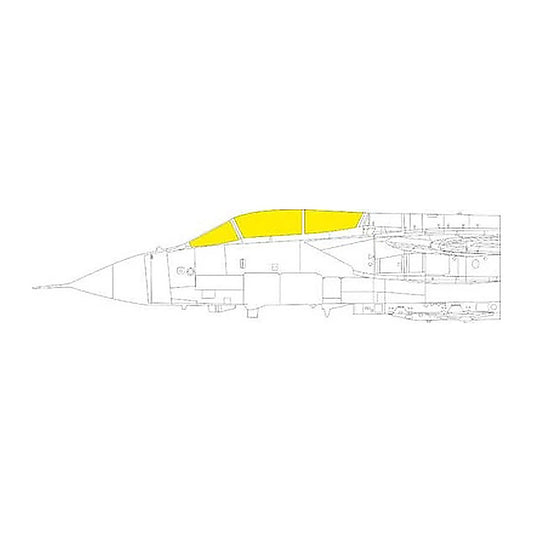 eduard jx304 1 32 mask tornado ids tface canopy mask set for italeri