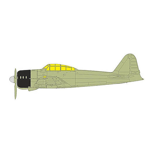 eduard jx334 1 32 zero tface canopy mask set mask
