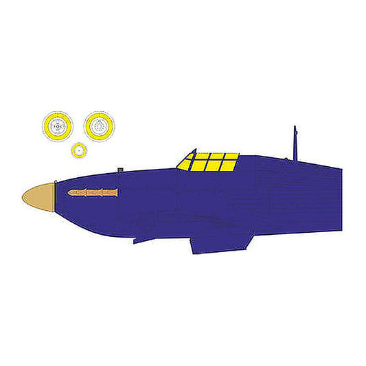 eduard jx341 1 32 sea hurricane mk iic mask for revell