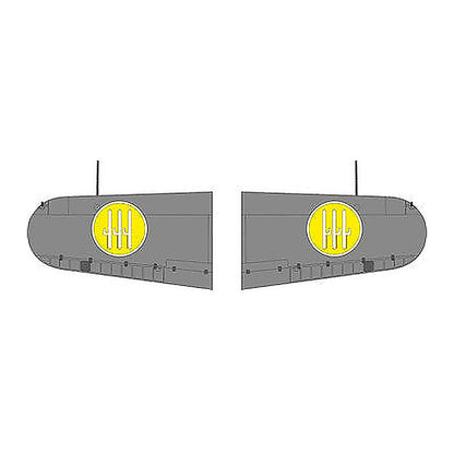 eduard jx344 1 32 mask mc 200 saetta wings national insignia for