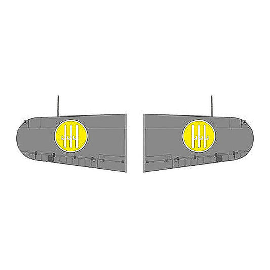 eduard jx344 1 32 mask mc 200 saetta wings national insignia for
