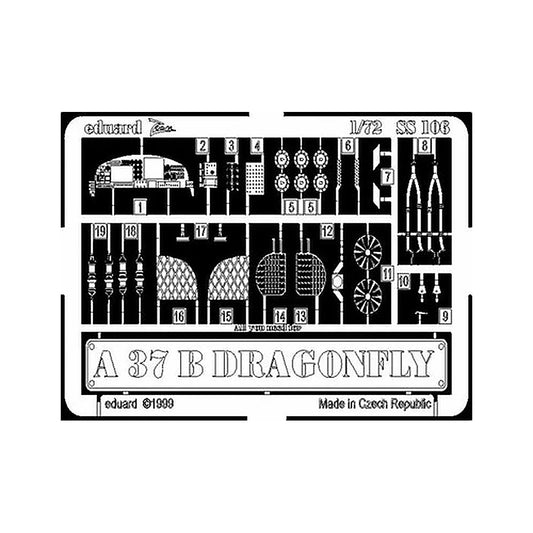 eduard ss106 1 72 a 37b for academy photo etch detail set