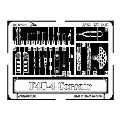 eduard ss140 1 72 for italeri photo etch detail set