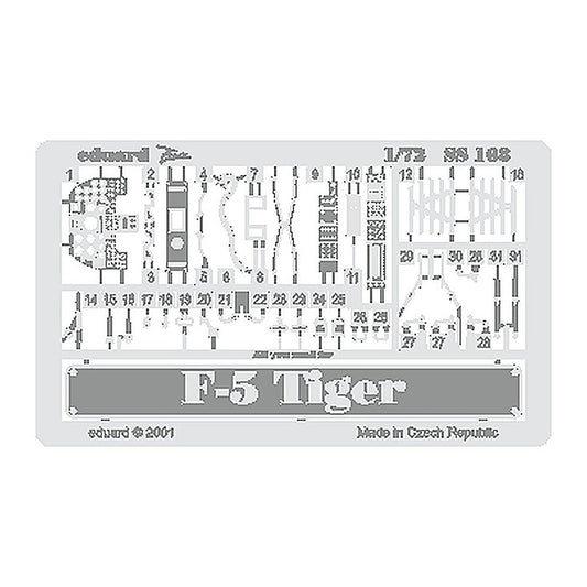 eduard ss168 1 72 f 5e tiger for italeri photo etch detail set