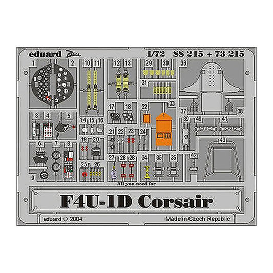 eduard ss215 f4u 1d