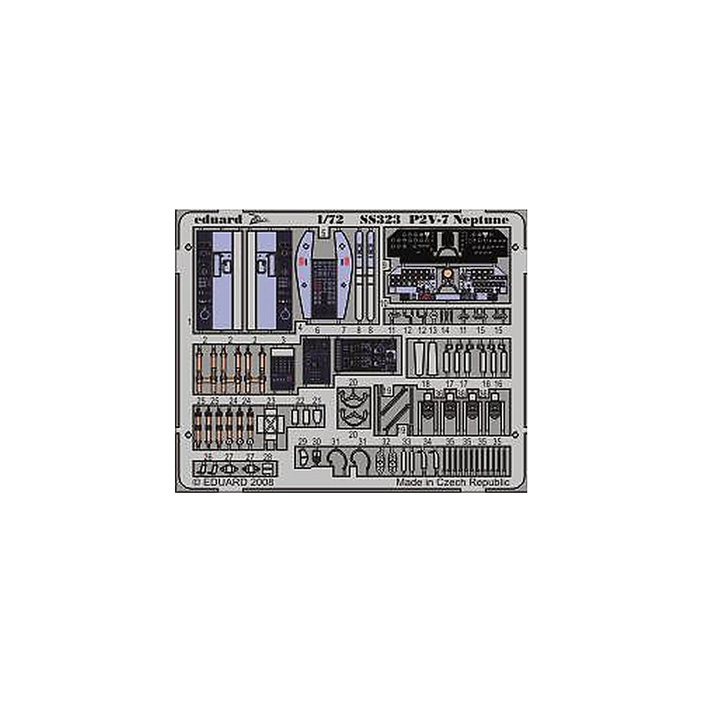 eduard ss323 1 72 for hasegawa photo etch detail set