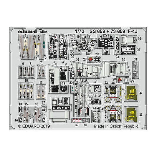 eduard ss659 1 72 f 4j 1 72