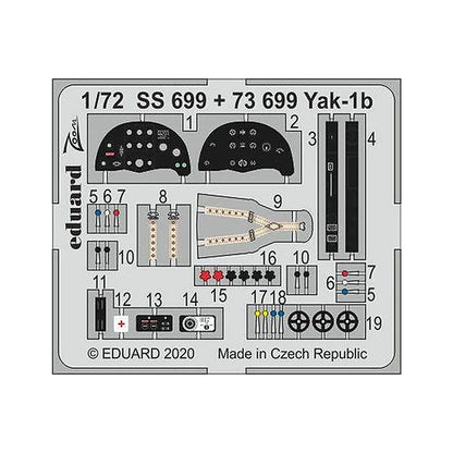 eduard ss699 1 72 yak 1b arma hobby