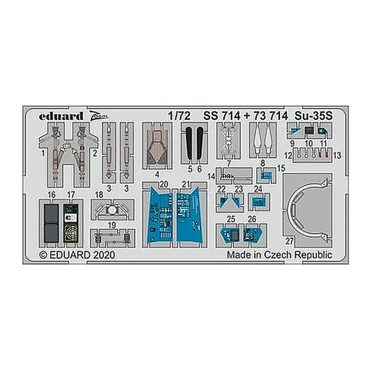 eduard ss714 1 72 su 35s for great wall hobby