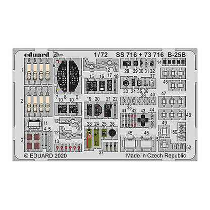 eduard ss716 1 72 b 25b for airfix photo etch detail set