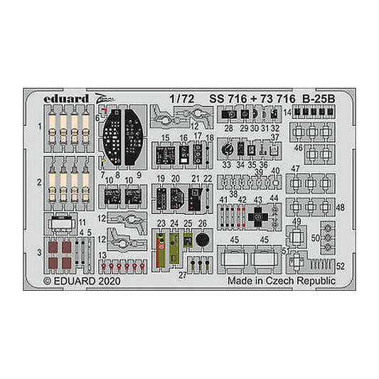 eduard ss716 1 72 b 25b for airfix photo etch detail set