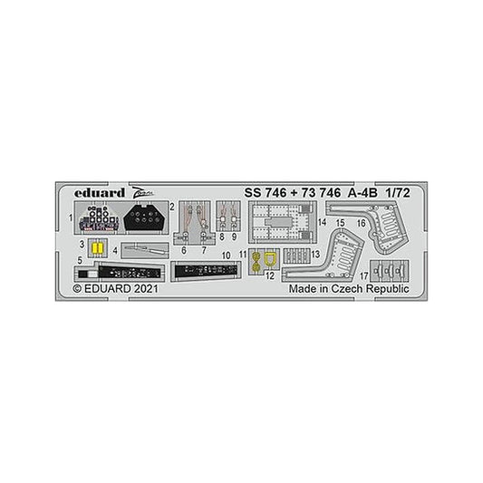 eduard ss746 1 72 a 4b fujimi hobby 2000