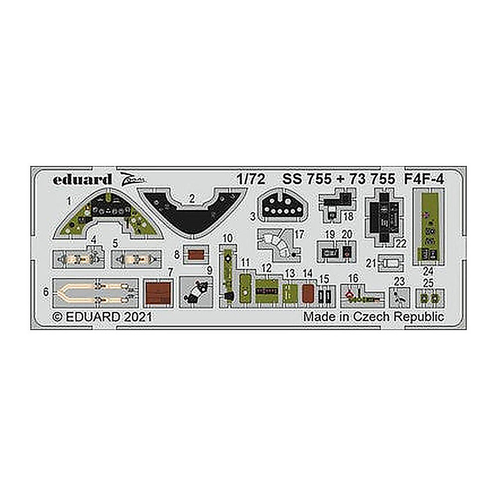 eduard ss755 1 72 for arma hobby photo etch detail set