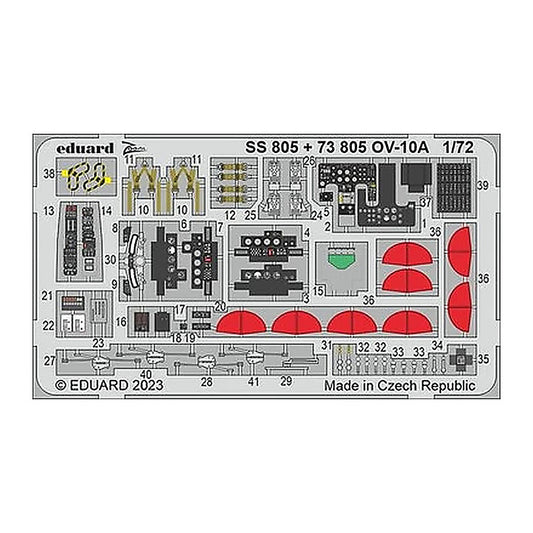 eduard ss805 1 72 ov 10a for icm model photo etch detail set