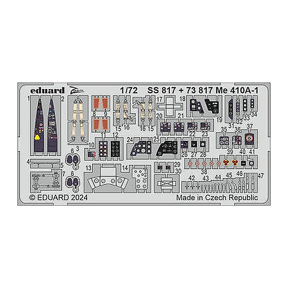 eduard ss817 1 72 me 410a 1 ss817 zoom set