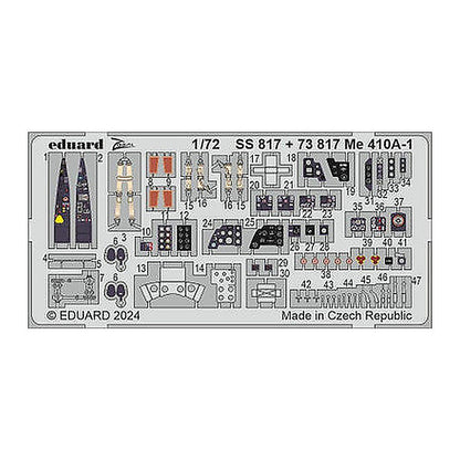 eduard ss817 1 72 me 410a 1 ss817 zoom set