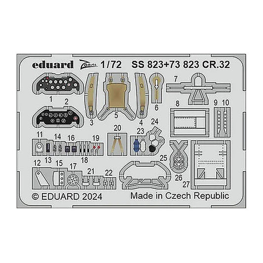 eduard ss823 1 72 cr 32 1 72