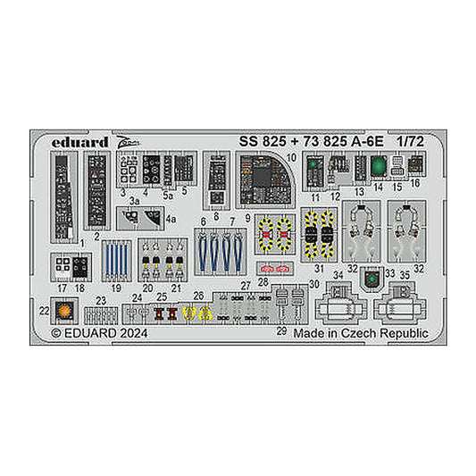eduard ss825 1 72 a 6e for trumpeter photo etch detail set