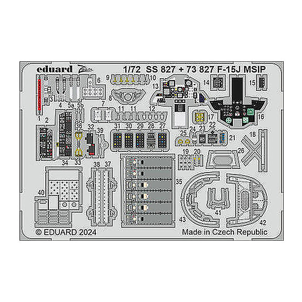 eduard ss827 1 72 f 15j msip for fine molds