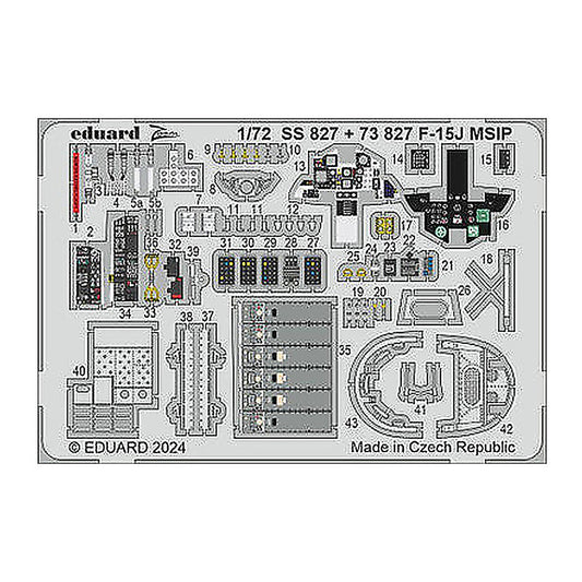 eduard ss827 1 72 f 15j msip for fine molds