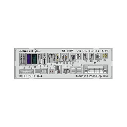 eduard ss832 1 72 f 35b zoom set for tamiya