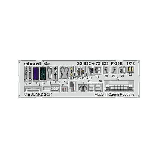 eduard ss832 1 72 f 35b zoom set for tamiya