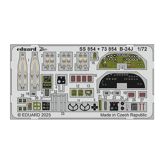 eduard ss854 1 72 b 24j set ss854