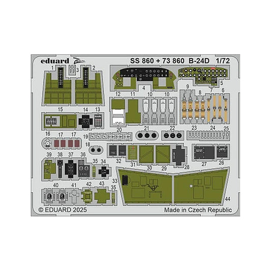 eduard ss860 1 72 b 24d zoom set for airfix