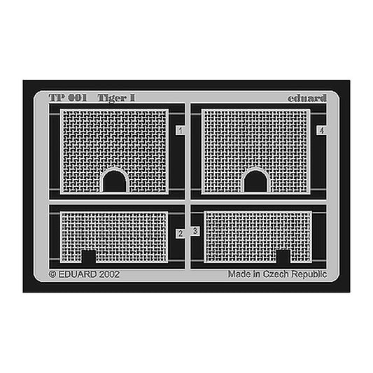 eduard tp001 1 35 tiger i for academy photo etch detail set