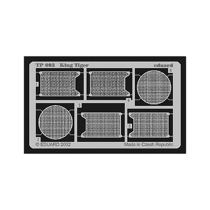 eduard tp003 1 35 king tiger for tamiya photo etch detail set