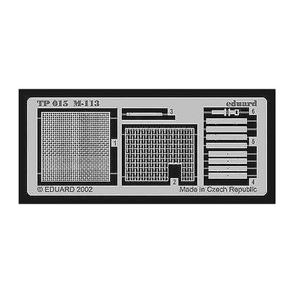 eduard tp015 1 35 m 113 for tamiya photo etch detail set