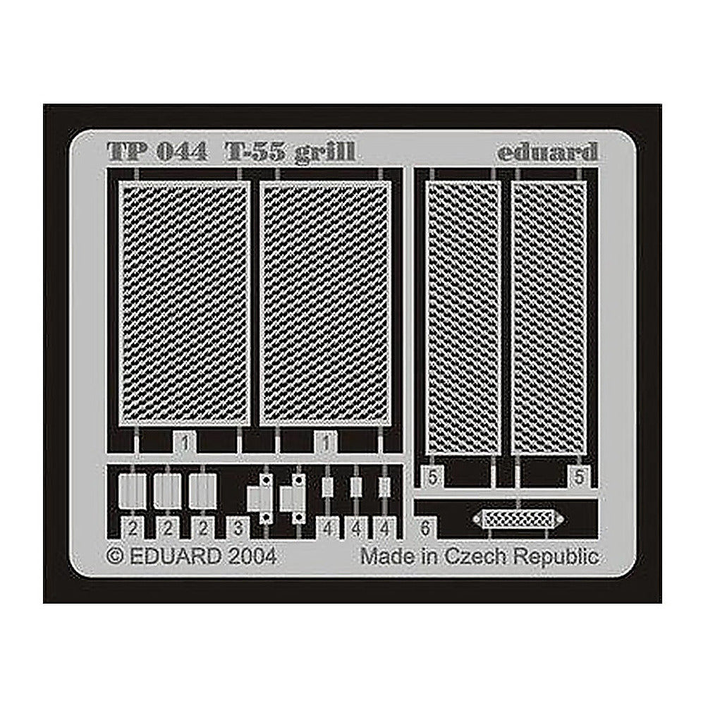 eduard tp044 1 35 t 55 grillfor tamiya 35257