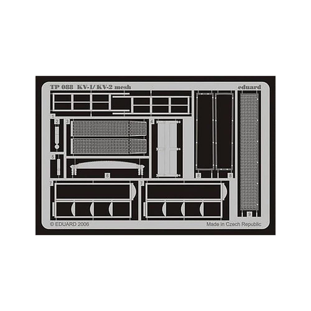 eduard tp088 1 35 kv 1 kv 2 mesh earlyfor trumpeter