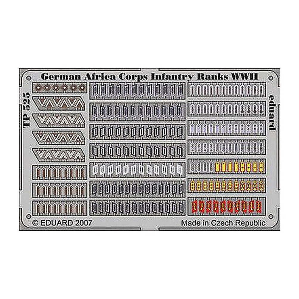 eduard tp525 1 35 german africa corps infantry ranks wwii