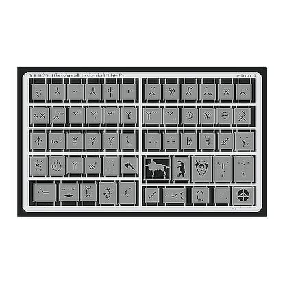 eduard xt029 1 35 mask divisional insignia 1940 45