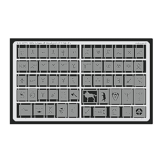 eduard xt029 1 35 mask divisional insignia 1940 45
